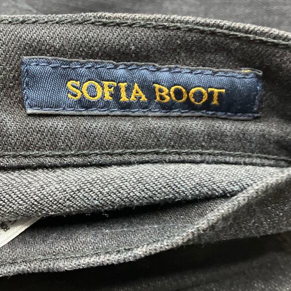 Lucky Brand Womens Jeans Black Denim Mid Rise Sofia Boot Stretch 6/28 - Picture 5 of 14